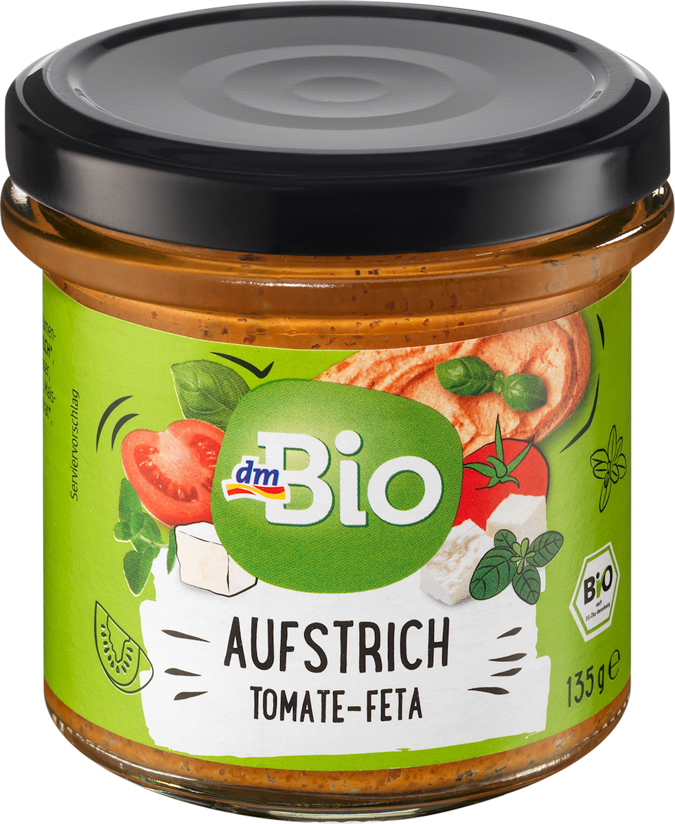 dmBio Brotaufstrich Tomate-Feta, 135 g | dm.at