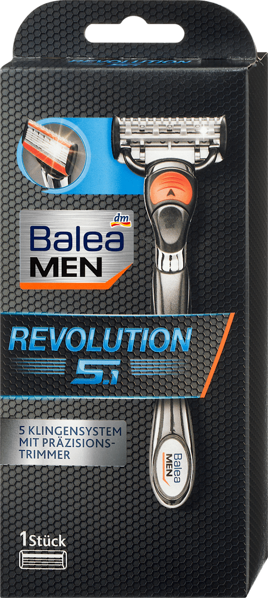 Balea MEN Rasierer Revolution 5.1, 1 St dauerhaft günstig online kaufen ...
