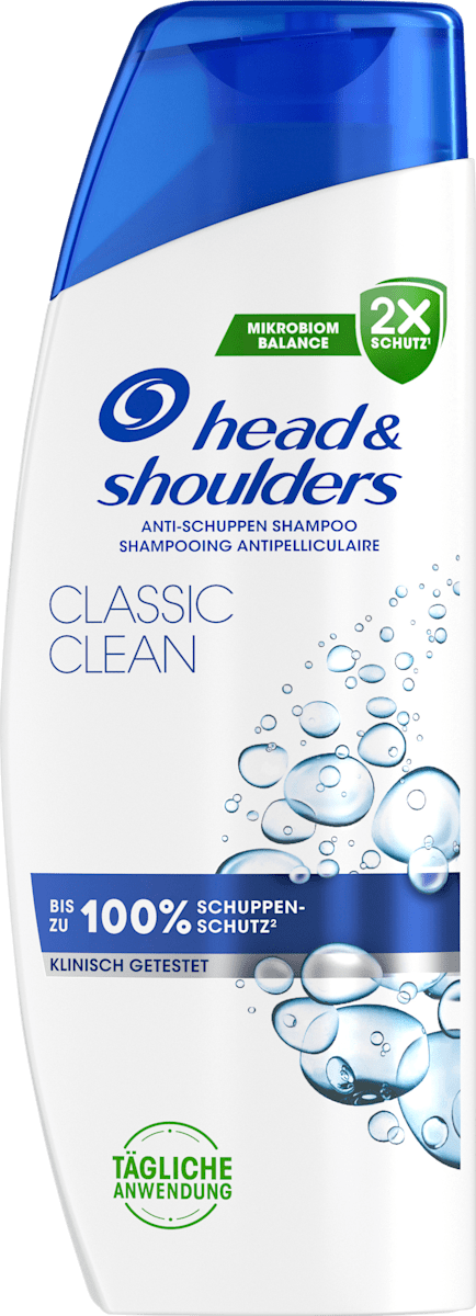Head & Shoulders Anti-Schuppen Shampoo 2-in-1 Classic - 255 Ml, 3er Pack, Für Alle Haartypen