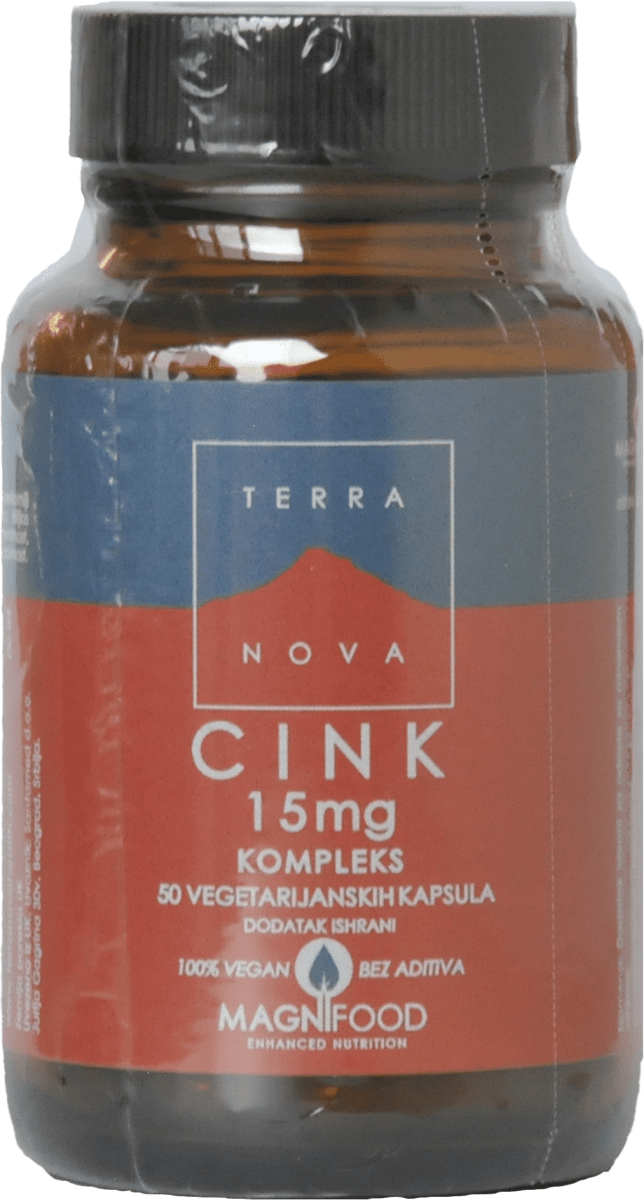 TERRANOVA Cink kompleks, kapsule, 50 kom | dm.rs