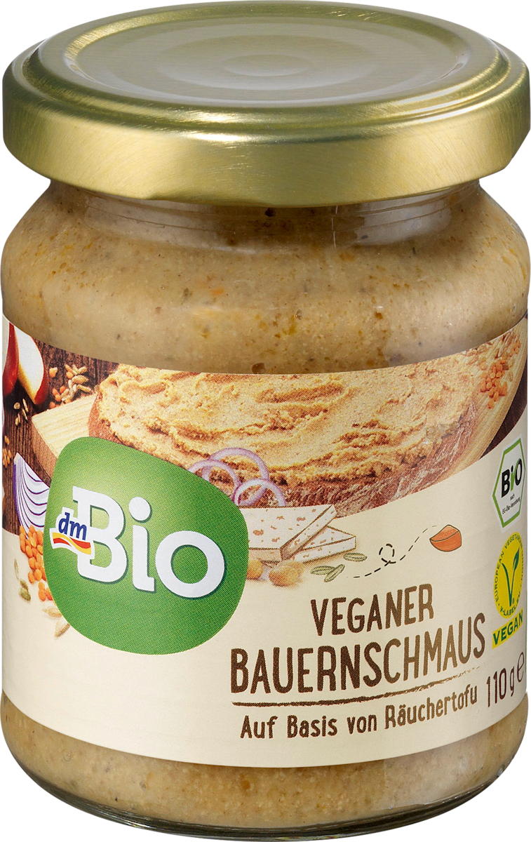 dmBio Brotaufstrich veganer Bauernschmaus, 110 g | dm.at