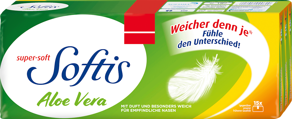 Regina Softis Taschentücher – Extra Weich & Hautfreundlich, 15x10 Tücher