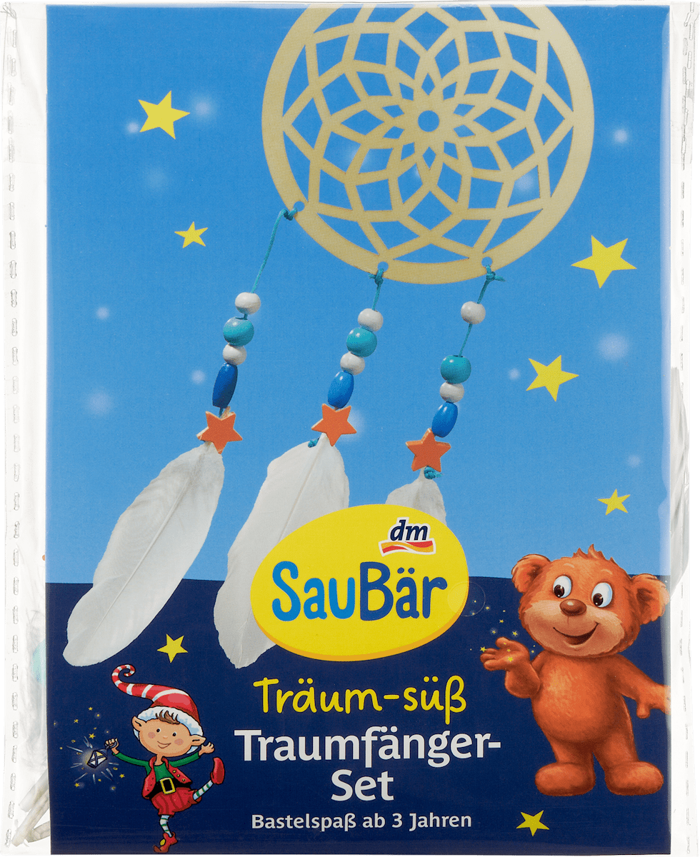 Herz Traumfänger Bastelset - 4 Stück Mit Wolle & Perlen