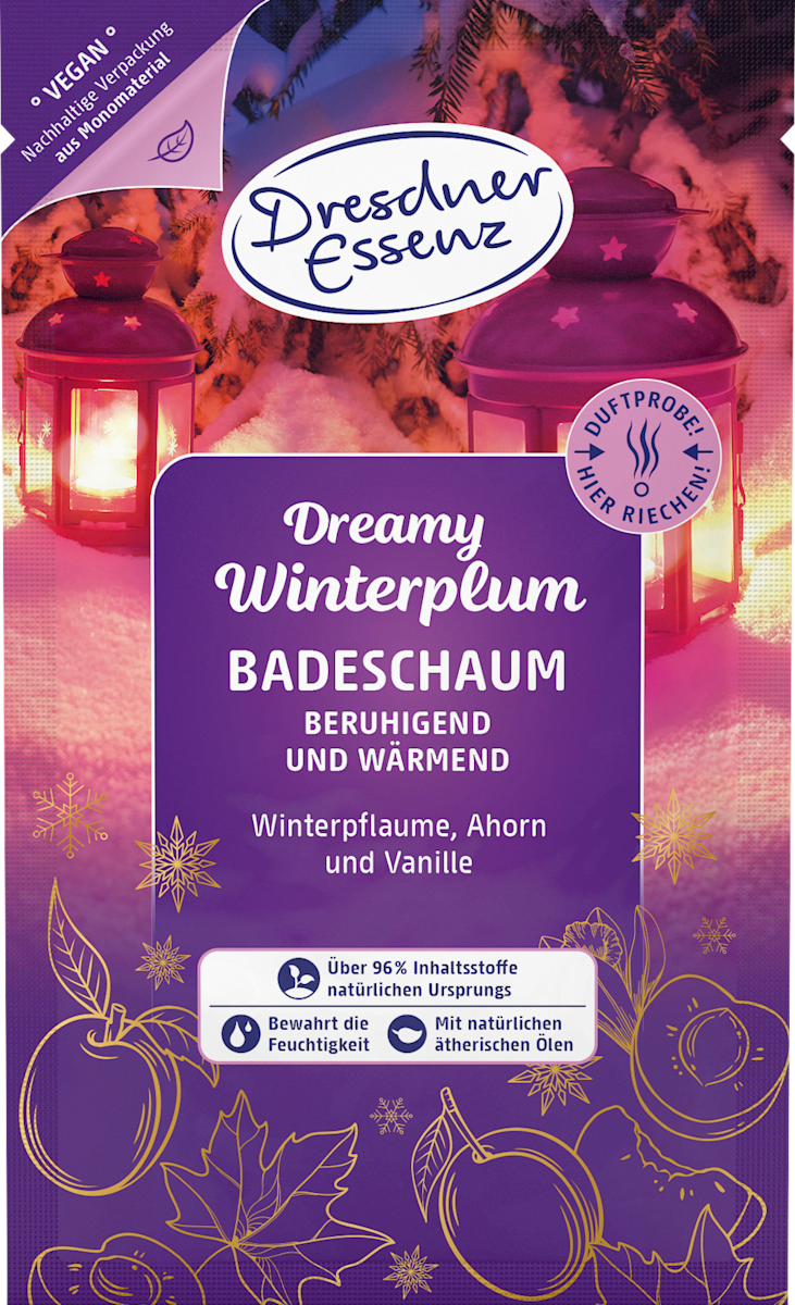Dresdner Essenz Badeschaum Dreamy Winterplum, 60 g dauerhaft günstig ...