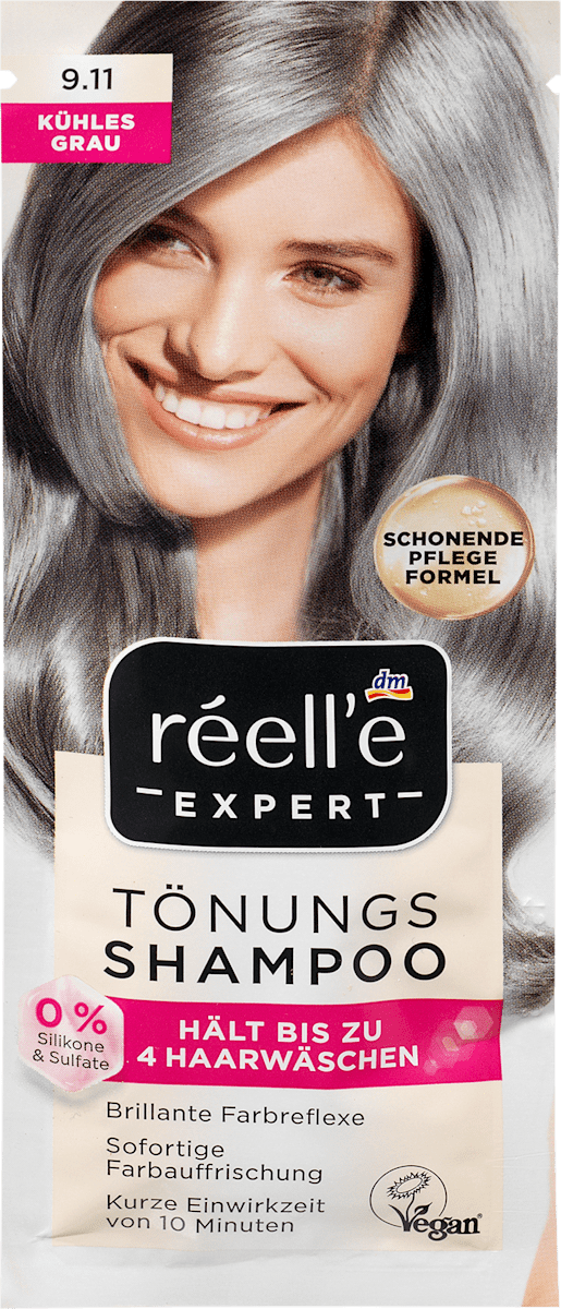 réell‘e EXPERT Tönungsshampoo 9.11 Kühles Grau, 25 ml dauerhaft günstig ...