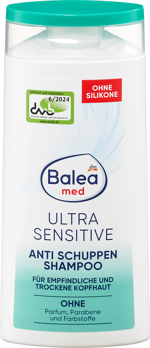 Balea med Shampoo AntiSchuppen ultra sensitive, 250 ml dauerhaft günstig online kaufen dm.de