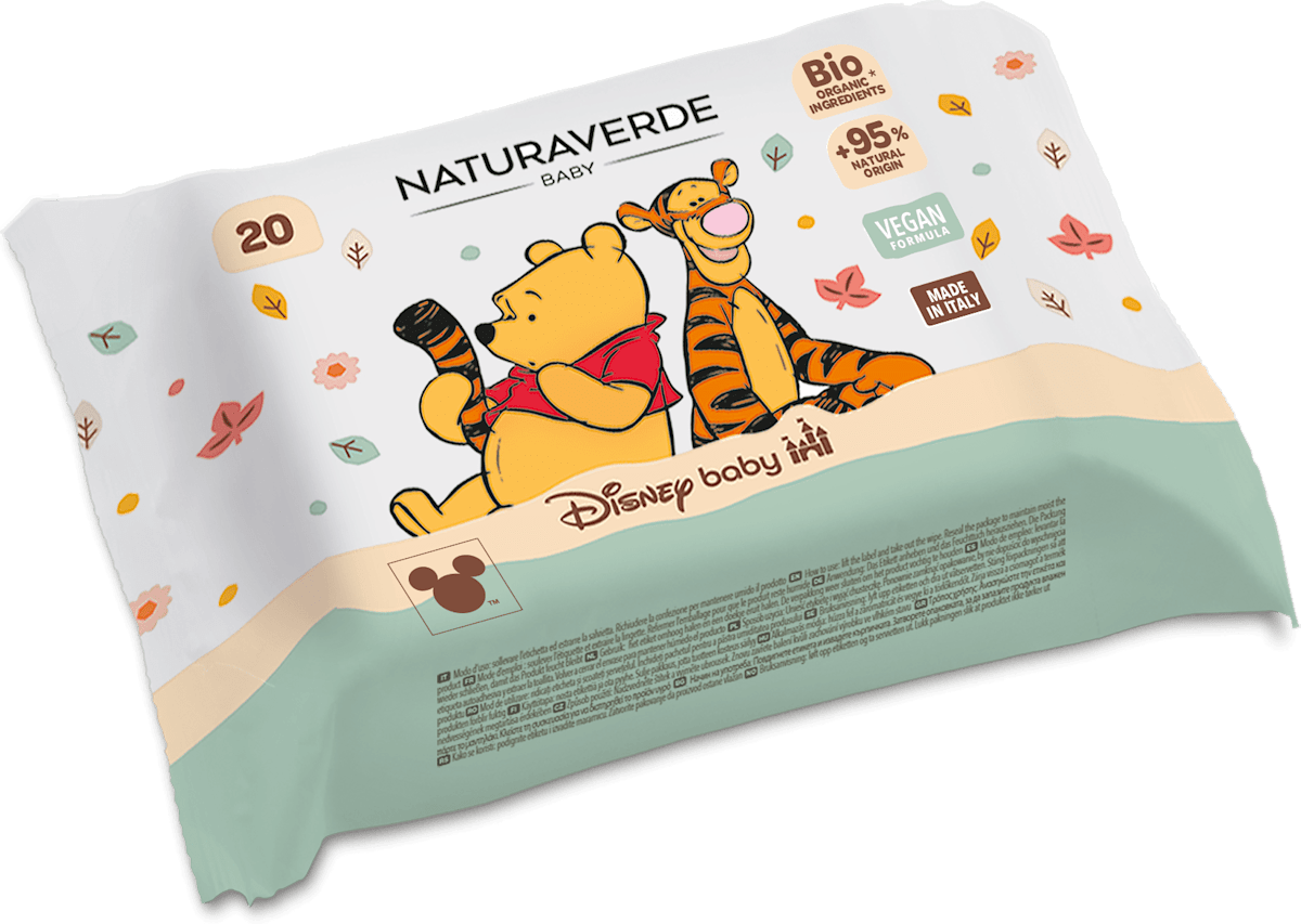 Eco By Naty Salviette Umidificate Lavabili 100% Vegetali – 0% Plastica – Confezione Da 42, Senza Profumo - 2