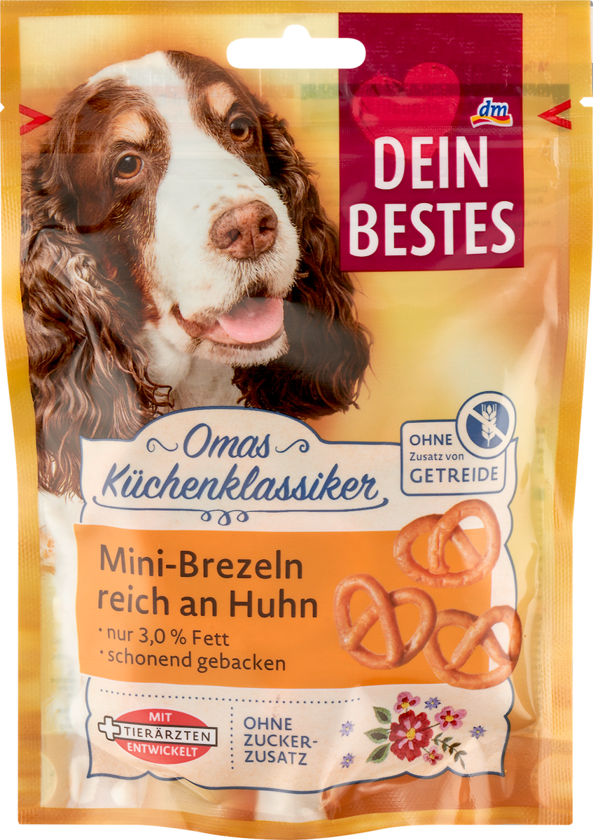 Dein Bestes Hundeleckerlie Mini-Brezeln mit Huhn, Omas Küchenklassiker ...