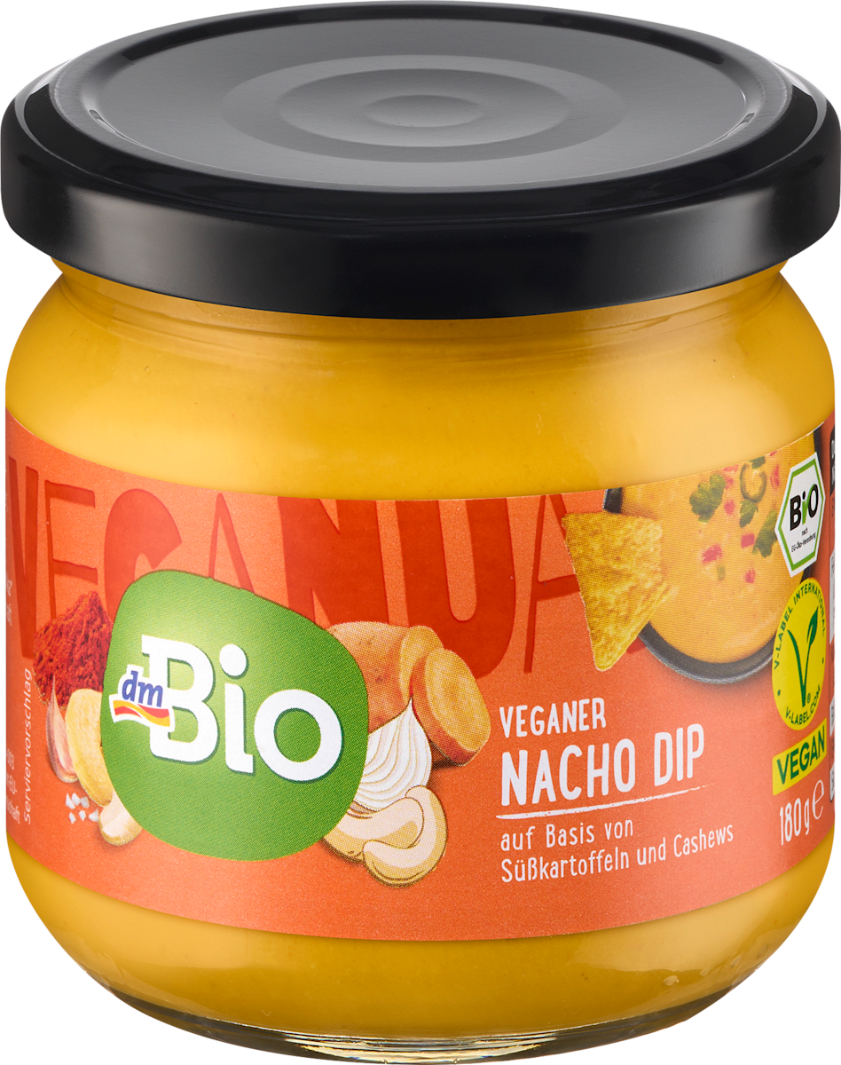 dmBio Veganer Nacho Dip, Cheese, 180 g dauerhaft günstig online kaufen ...