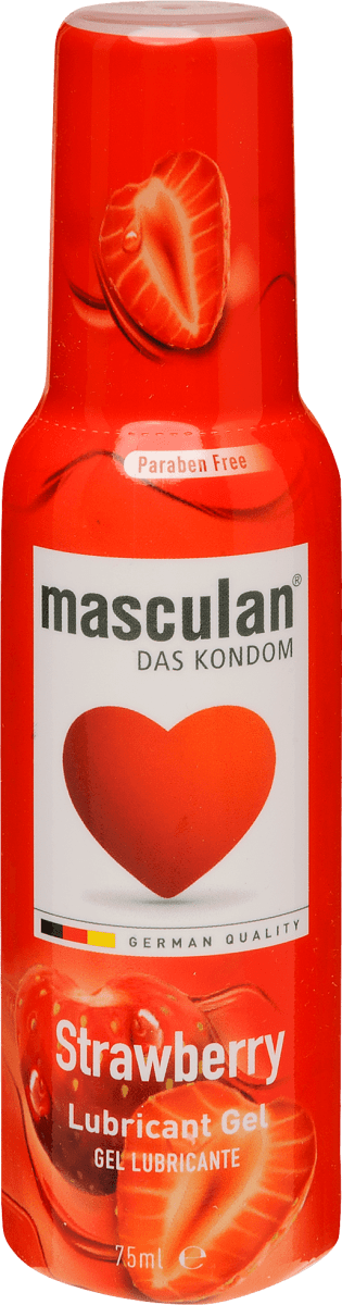 Masculan Strawberry lubrikant gel, 75 ml | dm-drogeriemarkt.ba
