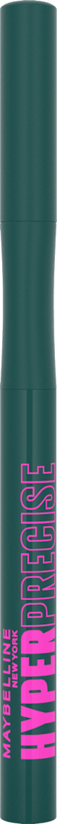 Maybelline Hyper Precise All Day Eyeliner, Schwarz – Wasserfest, Wischfest, Mit 0.4mm Feinspitze