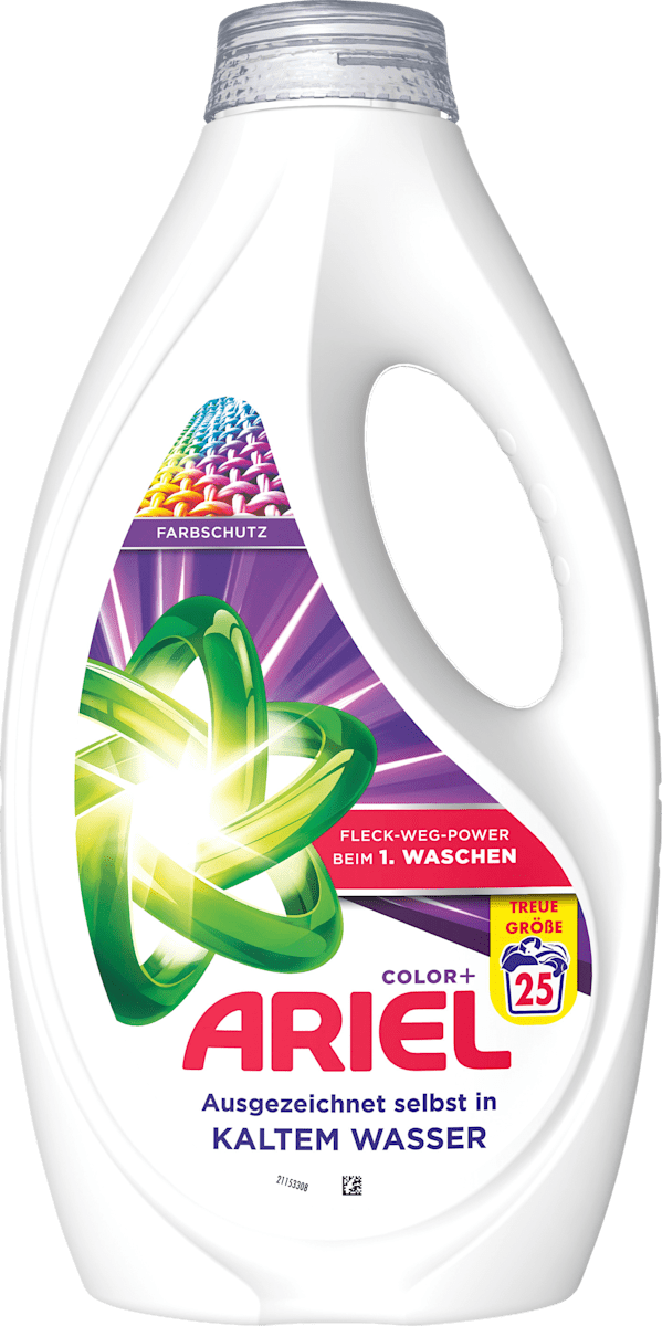 ARIEL Colorwaschmittel flüssig, 25 Wl dauerhaft günstig online kaufen ...