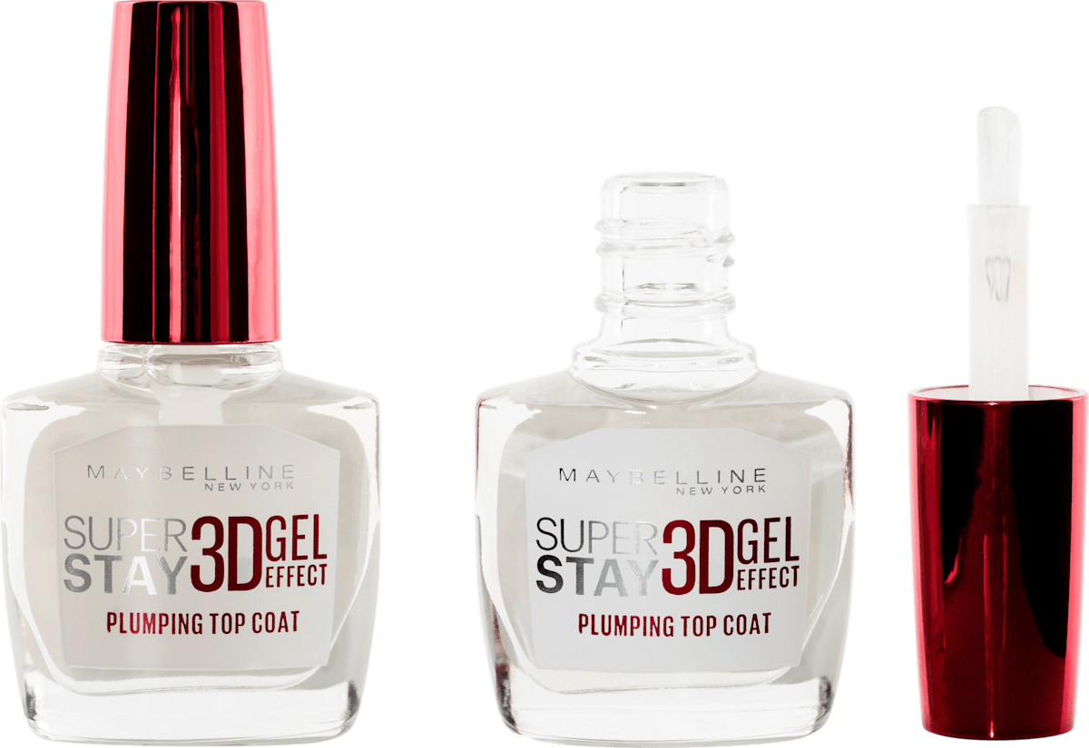 Vernis Top Coat Manhattan Super Gel - Brillant, Longue Tenue, Neuf Sous Blister