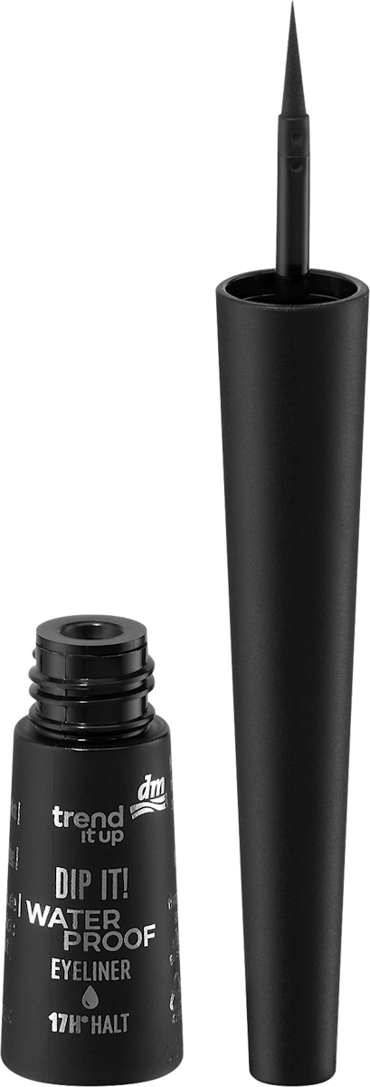 Pippa Of London Precision Carbon Black Dip Eyeliner – Schwarzer Flüssigliner, Präzise Spitze