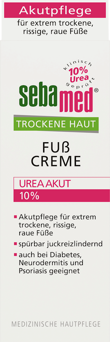 SEBAMED Urea Hand- & Fußcreme – Mit 10 % Harnstoff Für Sehr Trockene Haut, PH 5,5