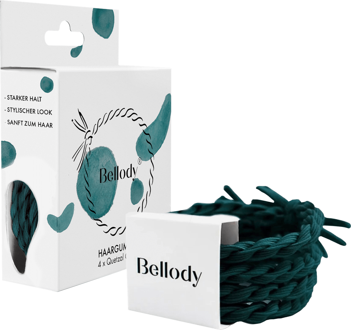 Bellody Kopfhaut-Massagebürste | Mit Magnet Für Dusche & Bad, Fördert Haarwachstum | Aus Recyclat, Nachhaltig Verpackt | Für Nasse & Trockene Haare