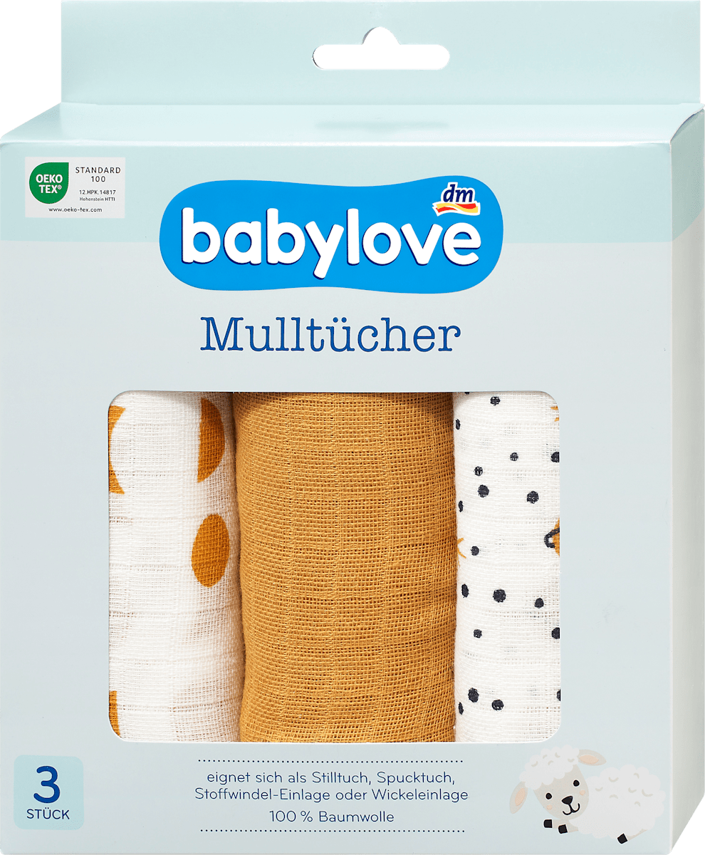 PARSA BEAUTY Baby Mulltücher - 100% Baumwolle Weich & Saugfähig