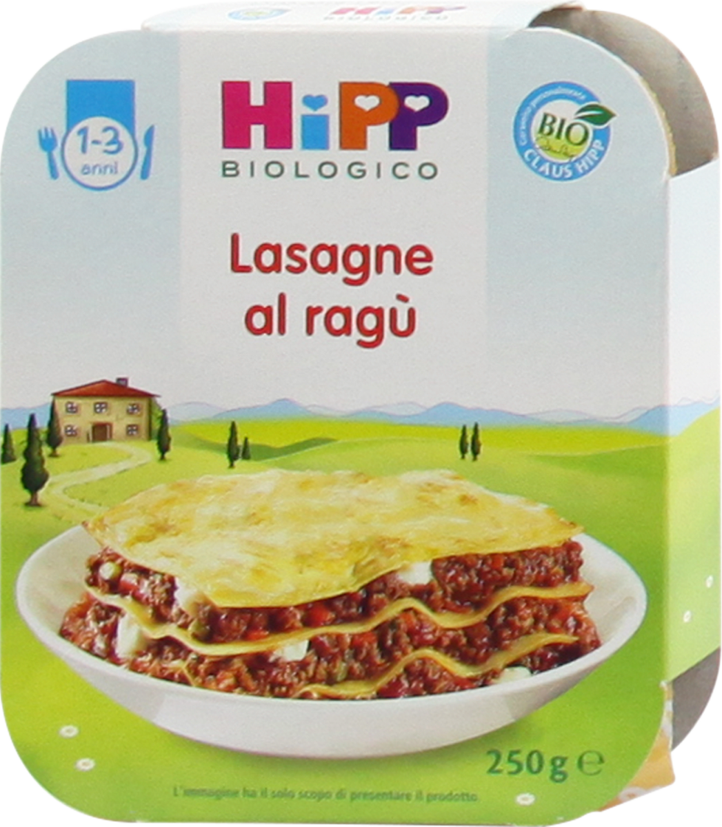 HiPP Lasagne al ragù, 250 g | dm Italia