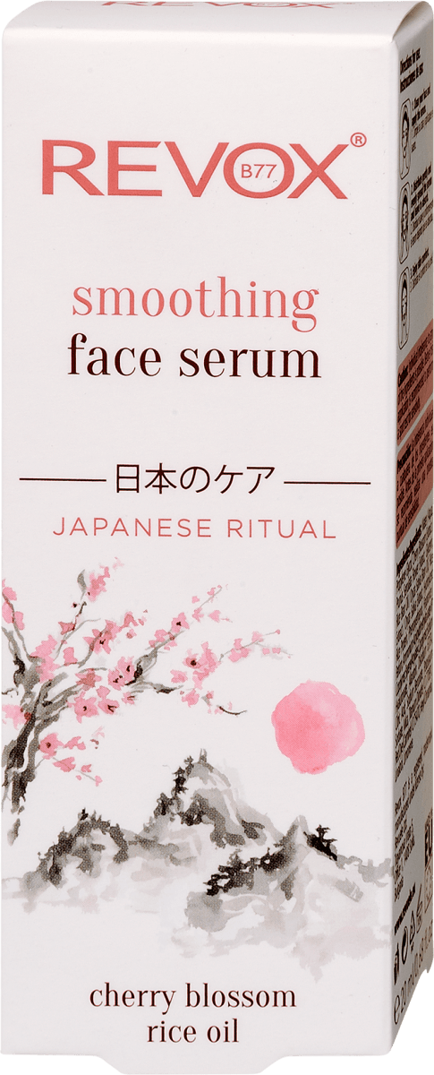REVOX B77 JAPANESE RITUAL SMOOTHING FACE SERUM