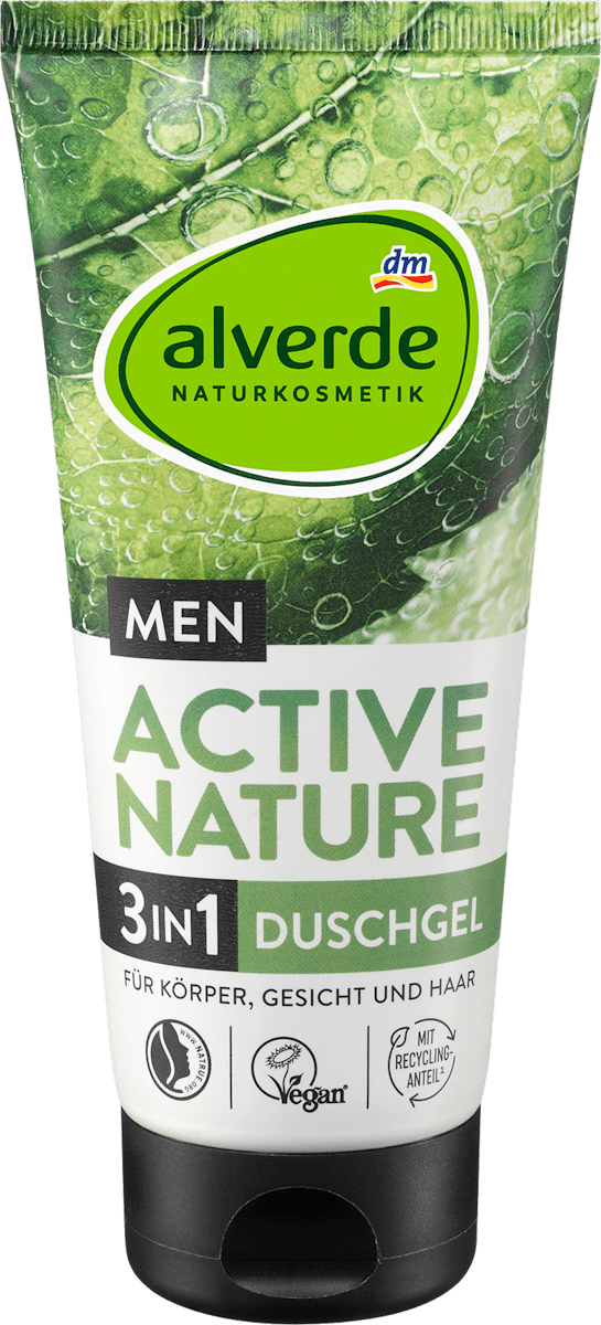 Nature's Seerose Duschgel 200 Ml – Vegan, Mit Bio-Eisenkraut & Seerose, 96% Natürliche Inhaltsstoffe