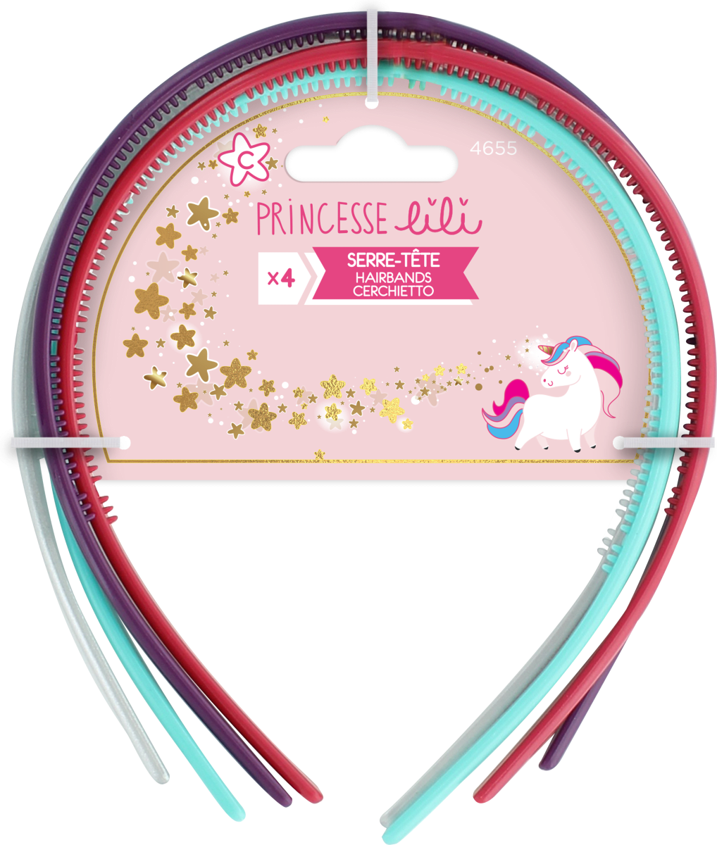 IYOU Principessa Cerchietto Rosa Floreale Bande per Capelli Compleanno Festa Nozze Accessori per Capelli per Ragazze