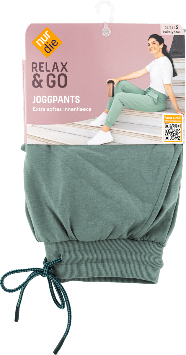 Nur Die T-Shirt Relax & Go Donna - Canottiera In Puro Cotone A Girocollo - Bianca, Comoda, Senza Etichette