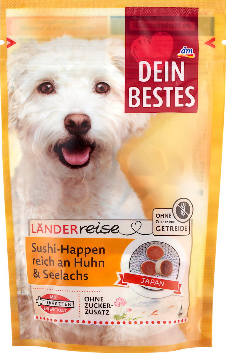 Dein Bestes Sushi-Happen reich an Huhn &amp; Seelachs, 100 g dauerhaft ...