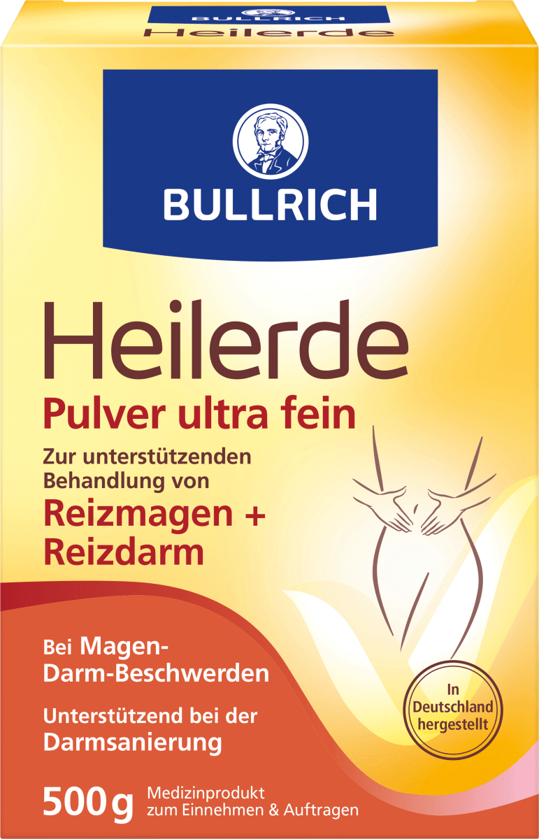 Bullrich Heilerde Pulver ultra fein, 500 g dauerhaft günstig online ...