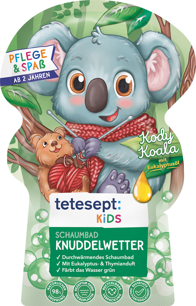 tetesept: KIDS Penušava kupka u obliku kugle, sa igračkom, 1 kom