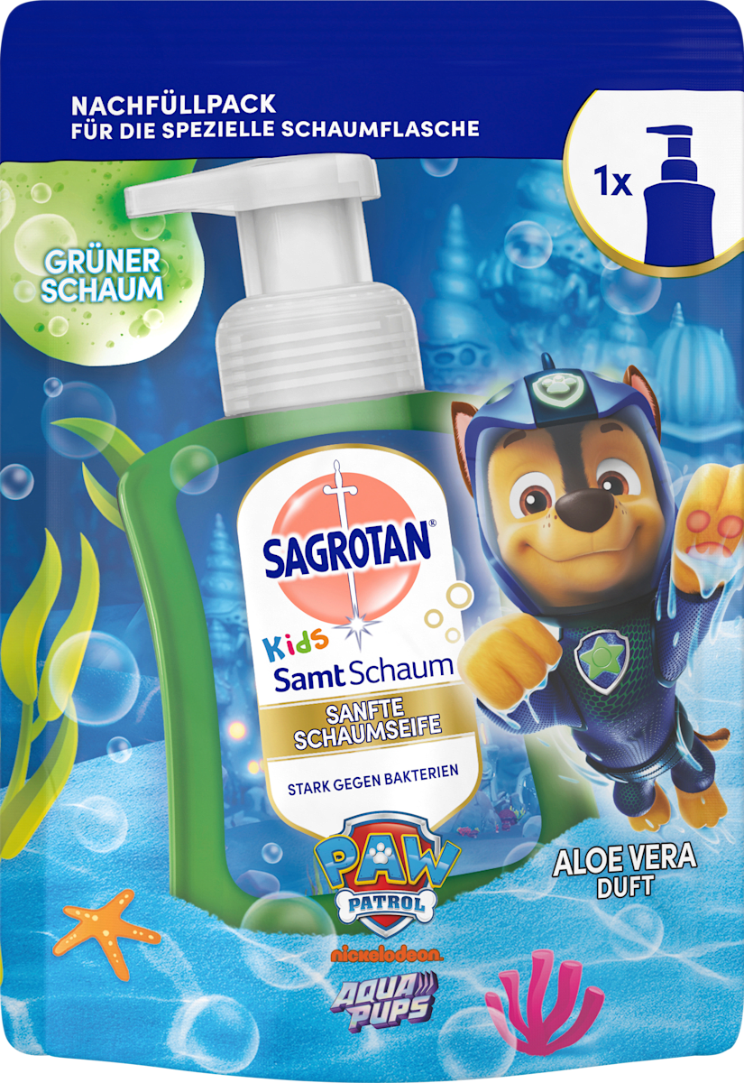 KaiserRein Schaumseife Granulat Nachfüllpackung - 10 Beutel Rosenduft Silikonfrei