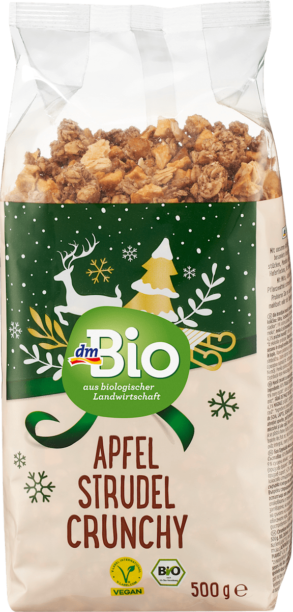 dmBio Müsli Crunchy Apfelstrudel, 500 g dauerhaft günstig online kaufen ...