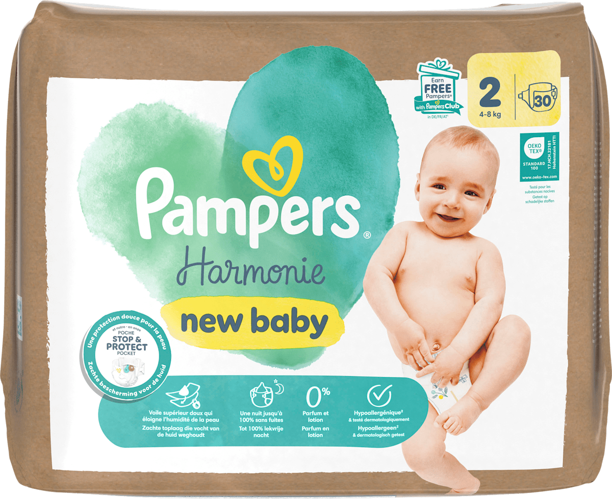 Pampers Naturello Windeln - Baumwollweich & Parfümfrei Für Zarte Babyhaut