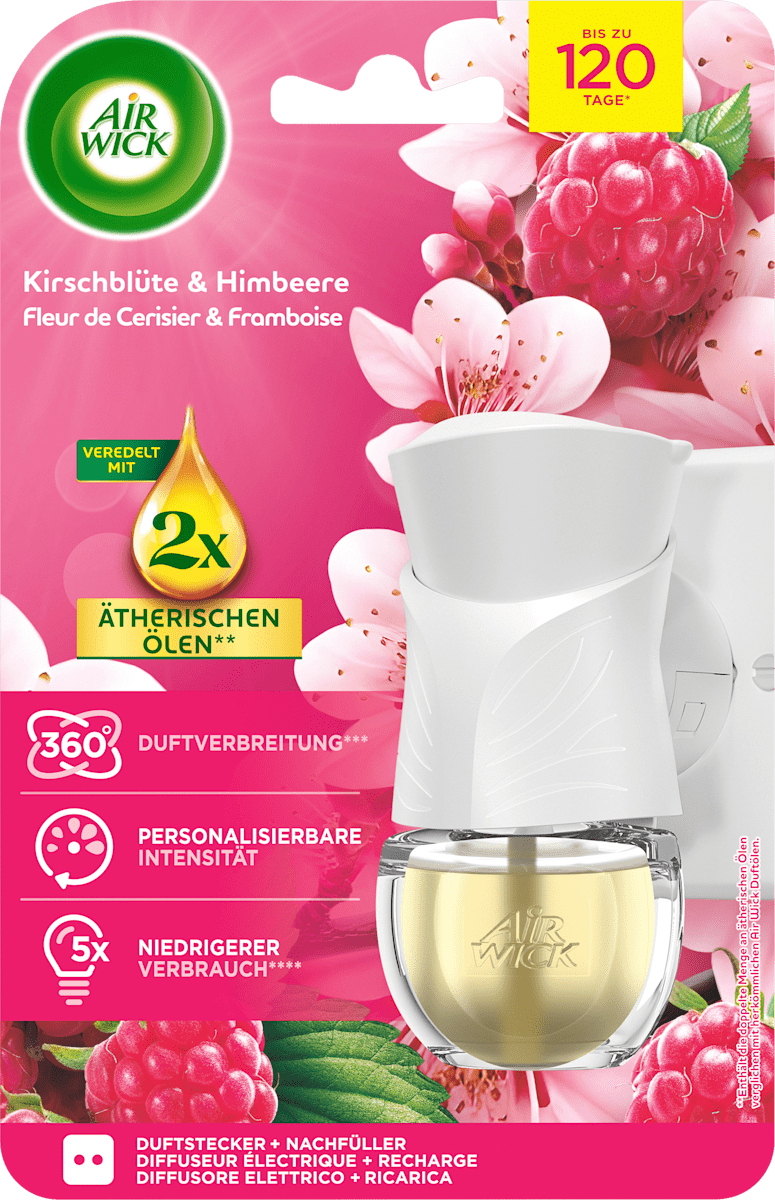 AirWick Duftstecker Starter-Set Kirschblüte &amp; Himbeere, 1 St | dm.at