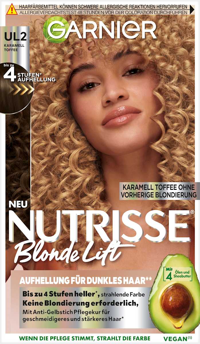 GARNIER NUTRISSE Haarfarbe UL2 Karamell Toffee, 1 St dauerhaft günstig ...