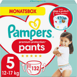 1er Pack 1 x 104 Stück Gr Pampers Baby-Dry Pants 7 17+ kg Monatsbox 