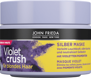 Haarmaske Violet Crush für blondes Haar John Frieda