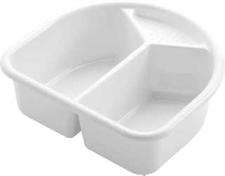 Rotho Babydesign Kiddy Wash Children's Washbasin, to be Attached to The  Edge of The Bathtub, 38.7 x 38.2 x 10 cm