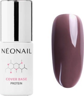 NÉONAIL UV Nagellack Cover Base Protein Soft Nude, 7,2 ml dauerhaft