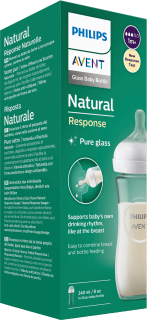 günstig Response Natural AVENT St 3. Babyflasche dem dauerhaft Monat, weiß, 1 Philips online ab 330ml, kaufen