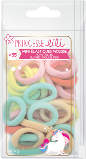 Princesse lili Elastici colorati mini per capelli, 200 pz Acquisti online  sempre convenienti