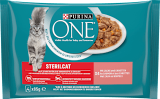 PURINA ONE Sensitive Katzenfutter Zarte St ckchen in Sauce Huhn