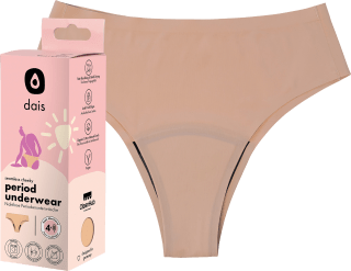 dais Period Underwear | Cheeky | Black