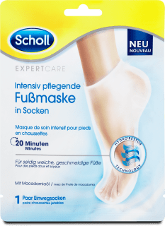 Scholl ExpertCare Intensiv pflegende Fußmaske in Socken (1 Paar), 2 St