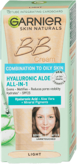 Hyaluronic Aloe All-In-1 BB krema za mješovitu do masnu kožu – Light, 50 ml