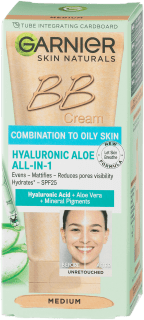 Hyaluronic Aloe All-In-1 BB krema za mješovitu do masnu kožu – Medium, 50 ml