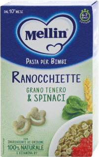 Mellin Ranocchiette di grano tenero e spinaci, 280 g Acquisti online sempre  convenienti