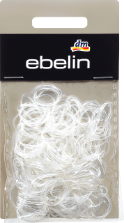 ebelin Elastici mini trasparenti, 250 pz Acquisti online sempre