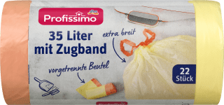 Profissimo Müllbeutel 60 l mit Zugband, 30 St dauerhaft günstig online  kaufen