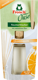 FROSCH Raumduft 2x Frosch Oase Raumerfrischer Zitronengrasfrische  Nachfüllpack 90 ml