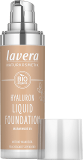Foundation Hyaluron Liquid 03 Warm Nude  lavera